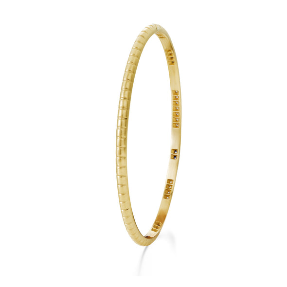 Bracelet Lignes F. Or jaune, Saphirs et Diamants