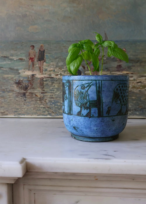 Cache-pot Bleu de Jacques Blin
