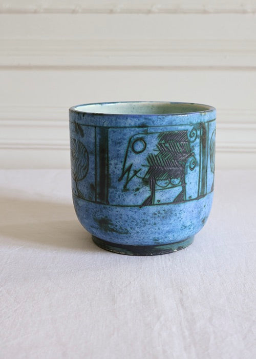 Cache-pot Bleu de Jacques Blin