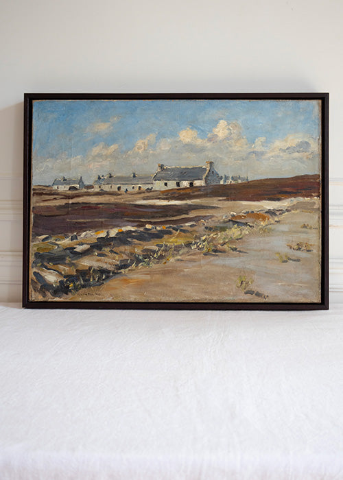 Huile sur toile d'André Dauchez 38 x 55 cm - RÉSERVÉ