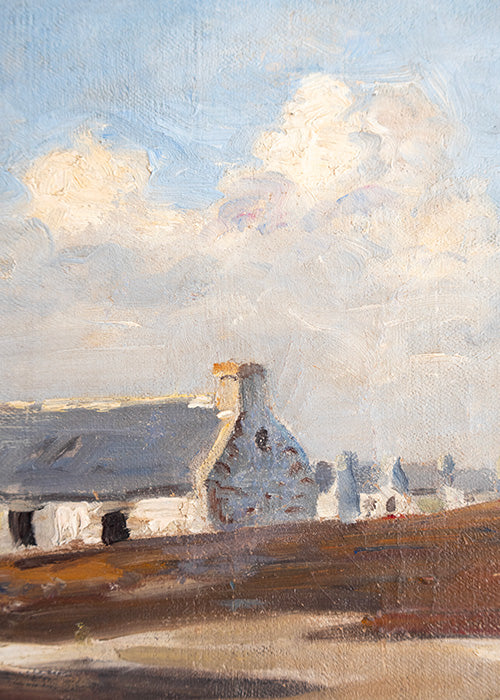 Huile sur toile d'André Dauchez 38 x 55 cm - RÉSERVÉ