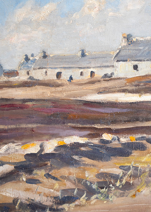 Huile sur toile d'André Dauchez 38 x 55 cm - RÉSERVÉ