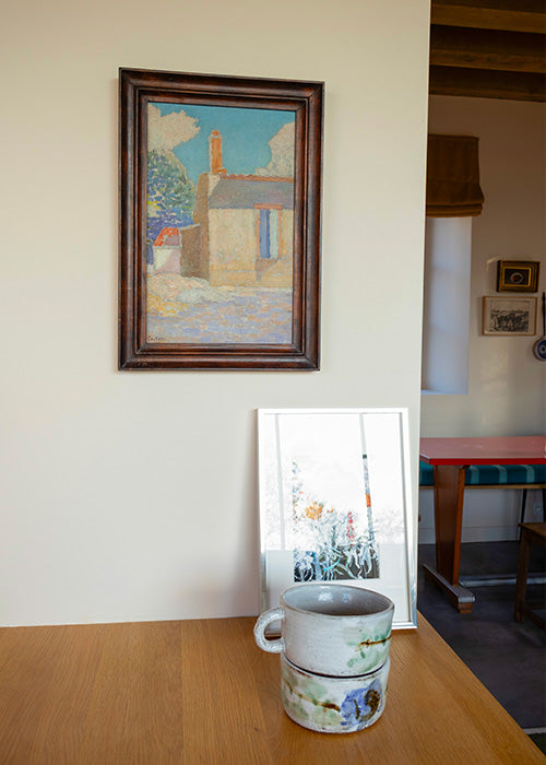 Huile sur panneau de Paul Costes  34 x 22 cm