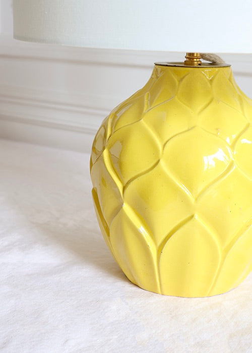 Lampe Ananas Jaune Citron