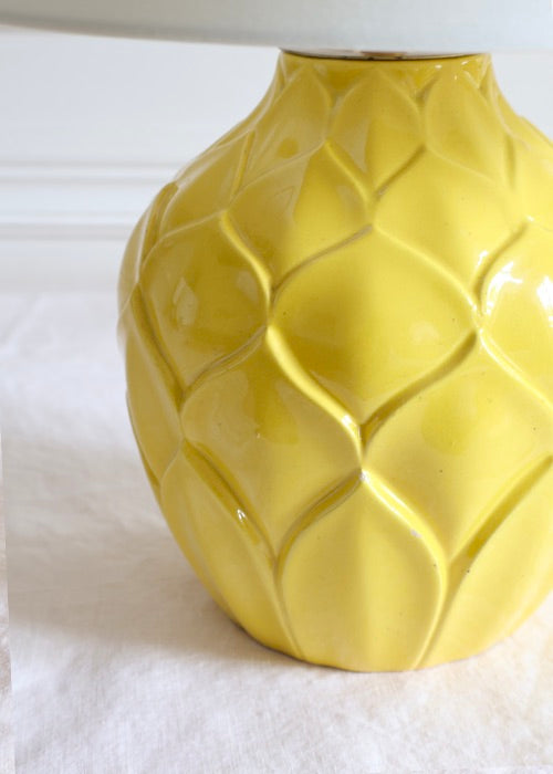 Lampe Ananas Jaune Citron