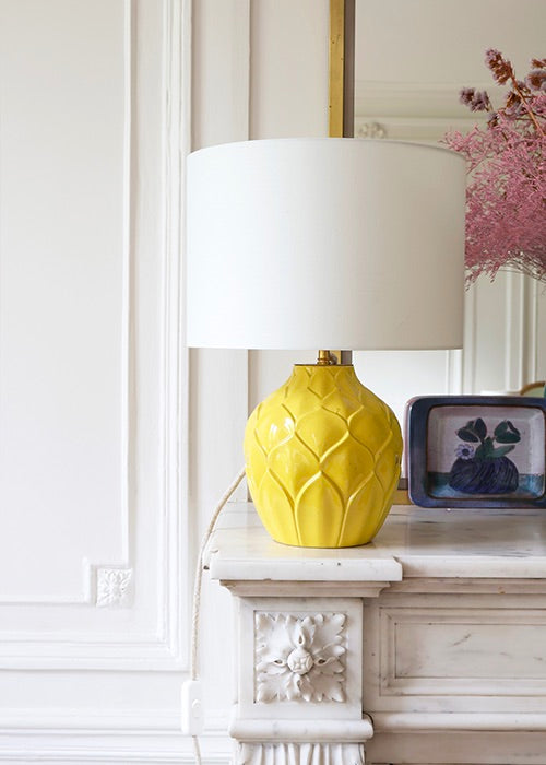 Lampe Ananas Jaune Citron