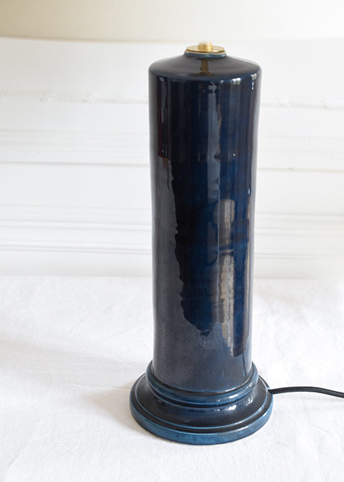 Lampe Cylindre Bleu canard de Jean Roger