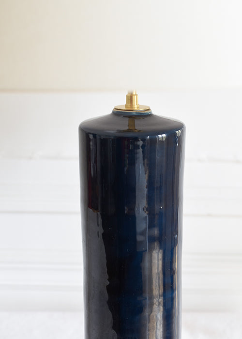 Lampe Cylindre Bleu canard de Jean Roger
