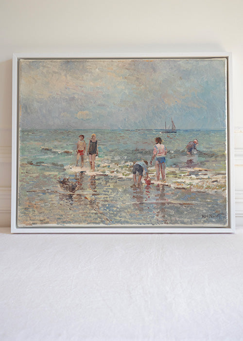 Huile sur toile de Van Noort  40 x 50 cm