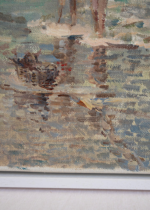 Huile sur toile de Van Noort  40 x 50 cm