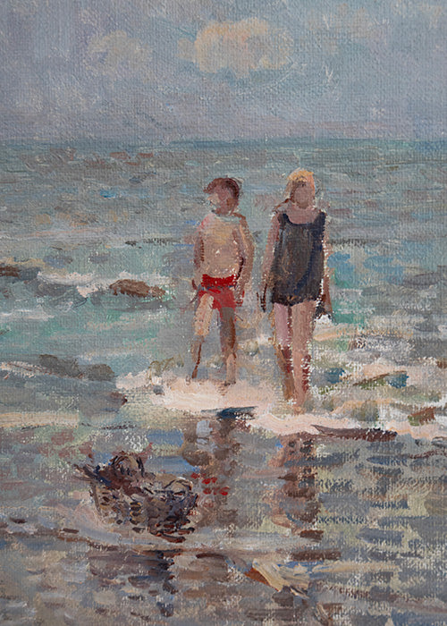 Huile sur toile de Van Noort  40 x 50 cm