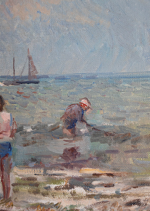 Huile sur toile de Van Noort  40 x 50 cm