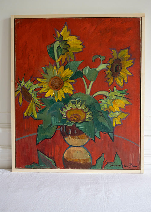 Huile sur toile de Georges Marchou  65 x 54 cm