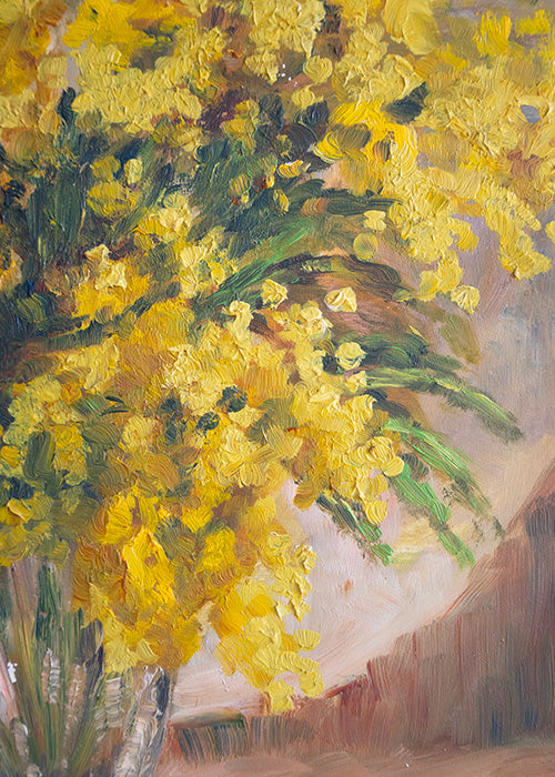 Huile sur toile 33 x 41 cm