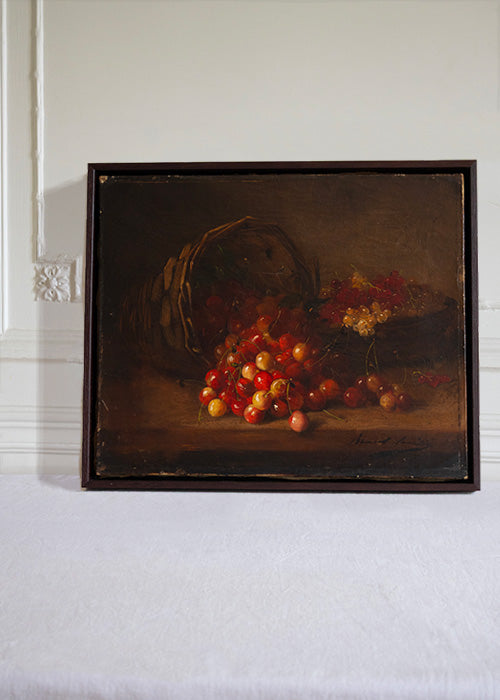 Huile sur toile de Brunel de Neuville 37,5 x 47,5 cm