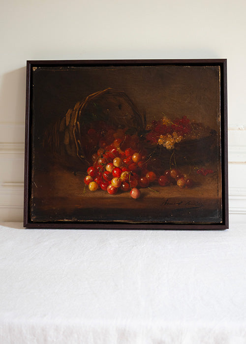 Huile sur toile de Brunel de Neuville 37,5 x 47,5 cm