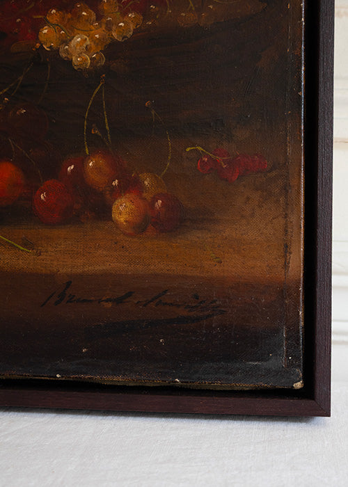 Huile sur toile de Brunel de Neuville 37,5 x 47,5 cm