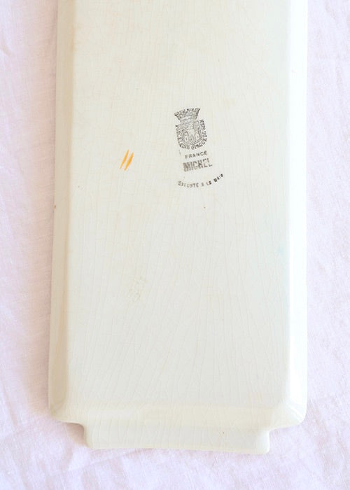 Plat à Carreaux Terre de fer Gien