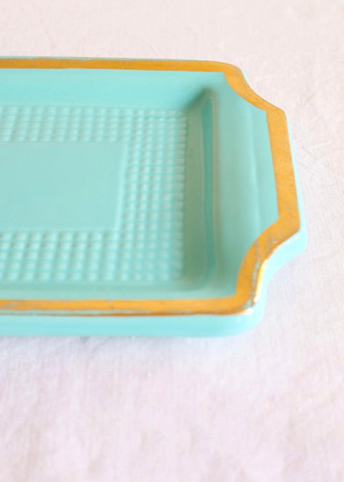 Plat à cake Turquoise