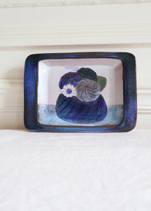 Petit Plateau Panier de Fleurs Cloutier