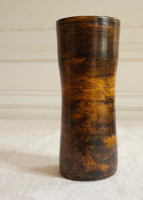 Vase Rouleau Mordoré de Jacques Blin