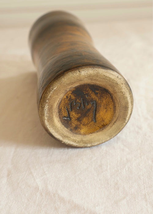 Vase Rouleau Mordoré de Jacques Blin