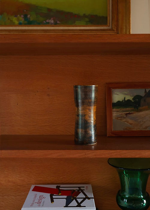 Vase Rouleau Mordoré de Jacques Blin