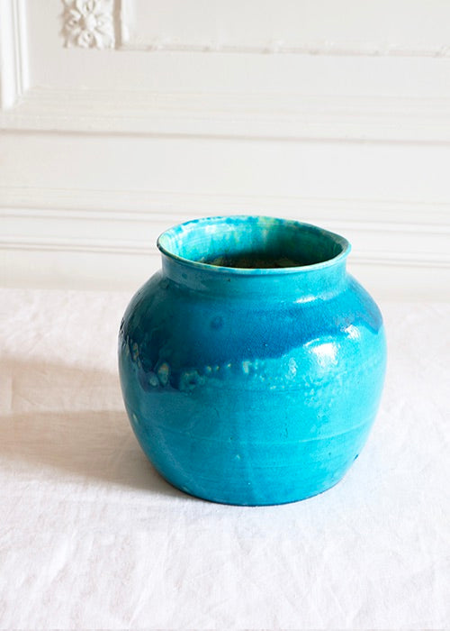 Vase Mer Turquoise de Jean Besnard