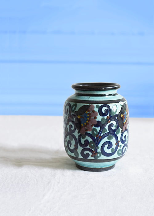 Petit Vase Turquoise de Paul Jacquet