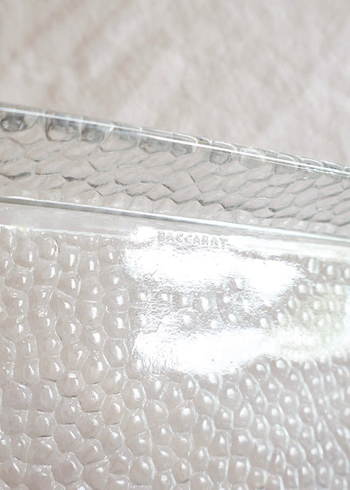 Plateau Cristal Baccarat