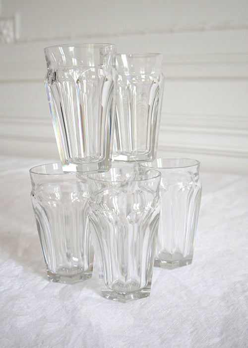 Petits verres en cristal Baccarat
