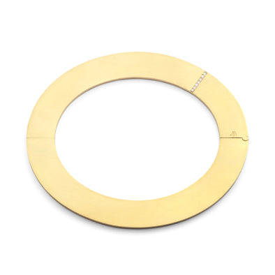 Bracelet Vertical Or jaune et Diamants