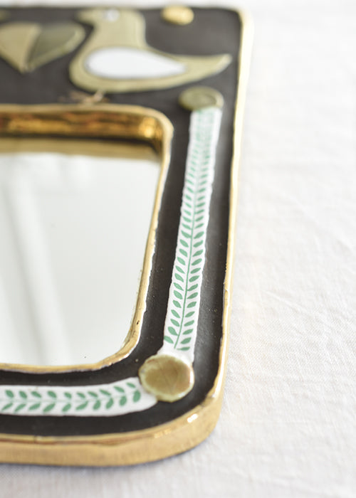 ROLOVE Miroir de courtoisie 30,5 x 30,5 cm, blanc 3329