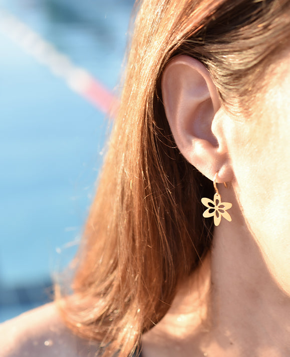 Boucle d'oreille Parfum Or jaune