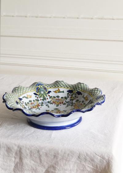 Green and Blue Nevers Basket