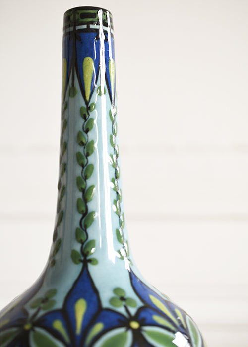 Blue Garden Vase