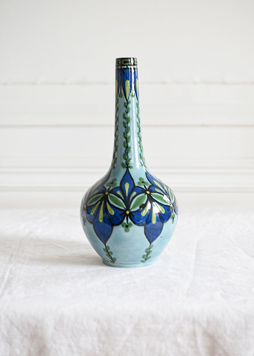 Blue Garden Vase